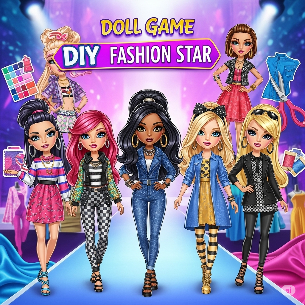 Doll Game DIY Fashion Star