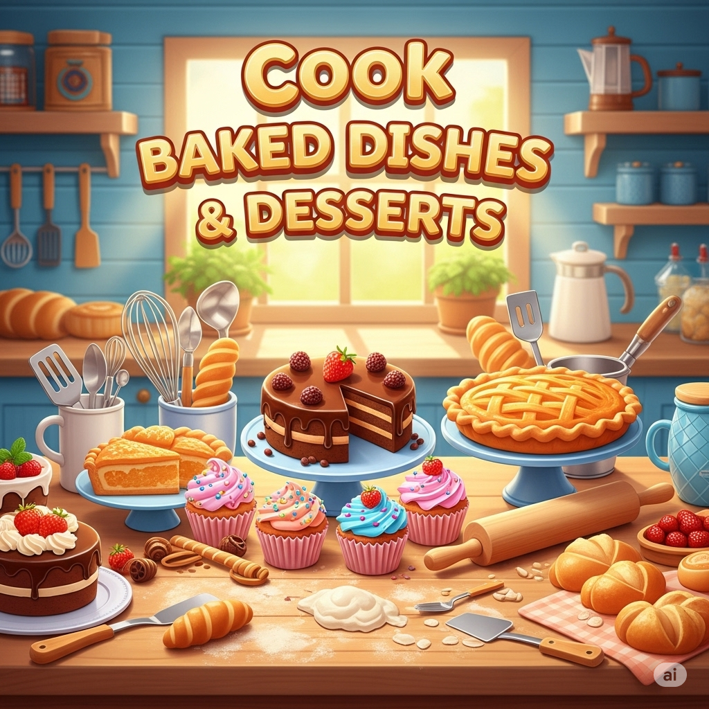 Cook Baked Dishes and Desserts
